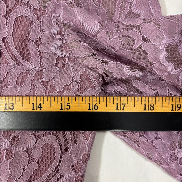 JJ's House Lace Full Length Dress Womens 14 NWT Wisteria Formal Wedding Event - Picture 13 of 15